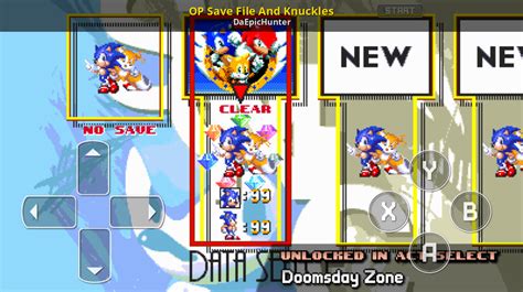 OP Save File And Knuckles [Sonic 3 A.I.R.] [Mods]