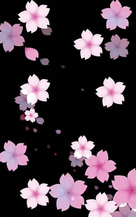 Aesthetic Background Black Cherry, Black, Beautiful, Japanesestyle Background Image for Free ...