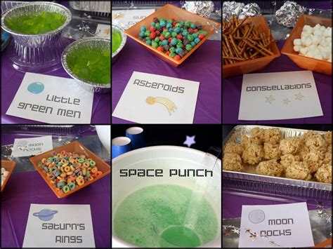 {party} Space-tastic Party: The food. | Space party food, Space party ...