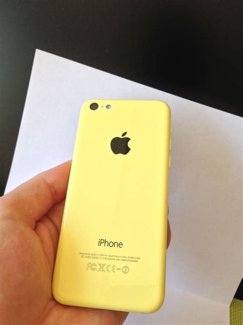 Купить БУ iPhone 5C Yellow 16 Gb в Винница |MacPlanet