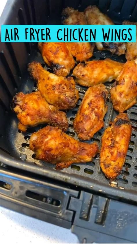 These Air Fryer Chicken Wings Come Out Amazing! Here Is A Quick And ...