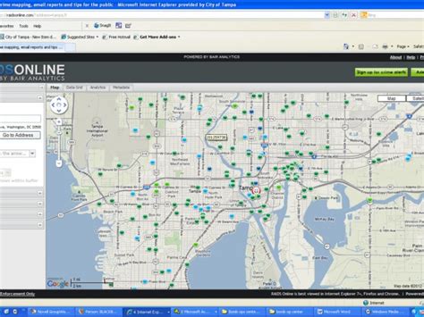 Tampa Police Launch Crime Mapping Website | Tampa, FL Patch