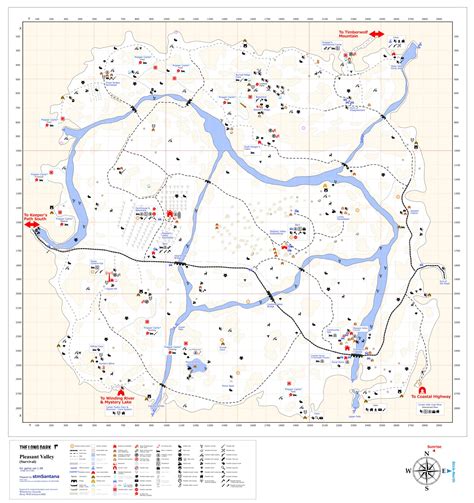 Long Dark Mystery Pleasant Valley Map