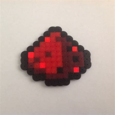 Minecraft redstone perler beads by darklyadorable8 on deviantart – Artofit