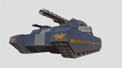 Sci-fi Tank - Download Free 3D model by JackofSpades261 [443b74b] - Sketchfab