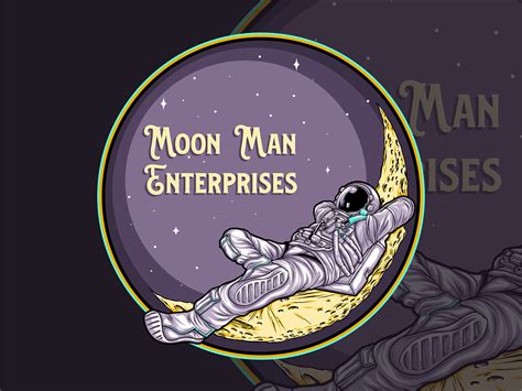 Moon Man Enterprises Logo by Ridho Sarasdiyanto on Dribbble