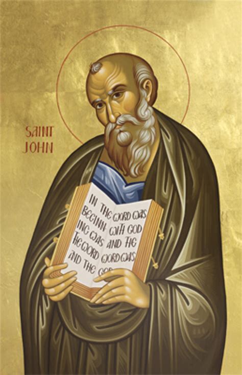 Icon of the Apostle John the Theologian - Twelve Apostles Series - (1JT15) - Uncut Mountain Supply