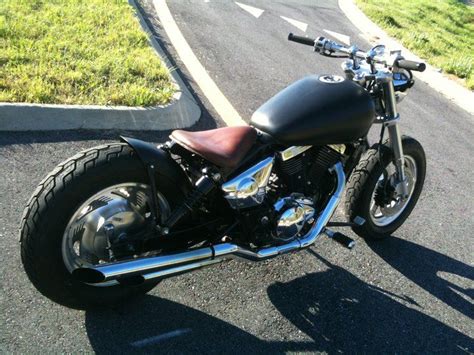 Suzuki Marauder VZ800 mild custom - The Chopper Underground. Removed front fender, chopped rear ...