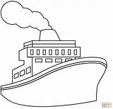 Coloriage  Bateau Coloriages à Imprimer Gratuits sketch template