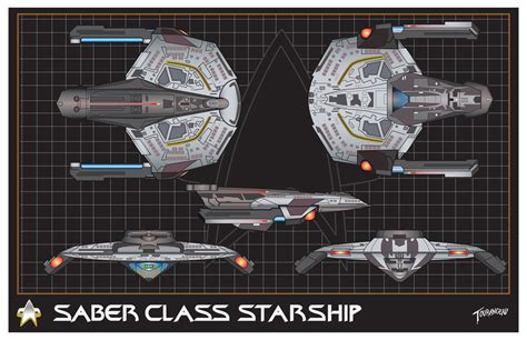 Saber class star trek - rtsss