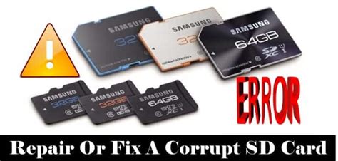 How to Repair/Fix a Corrupt SD Card » TechWorm