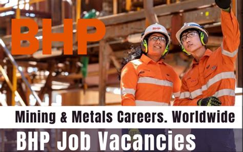 BHP Careers UK, Australia, Philippines, Canada, Singapore, USA