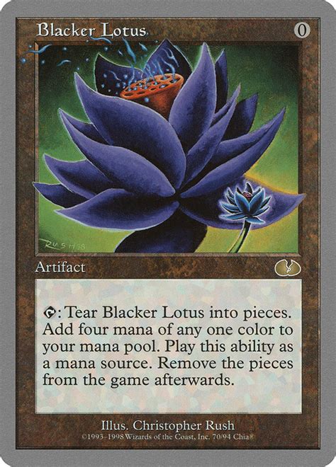 Blacker Lotus · Unglued (UGL) #70 · Scryfall Magic The Gathering Search