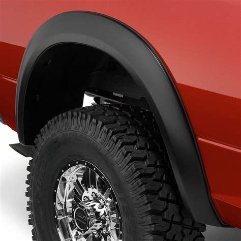 Bushwacker® 50036-02 - Extend-A-Fender™ Matte Black Rear Fender Flares