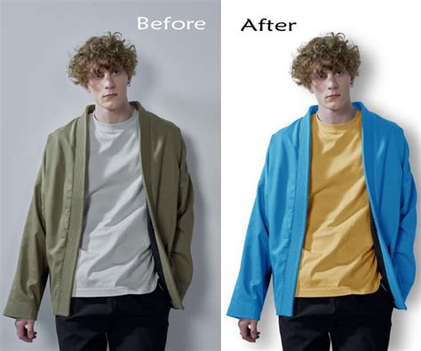 Do photo recolor, color match, clothes in photoshop by Sakib_s | Fiverr