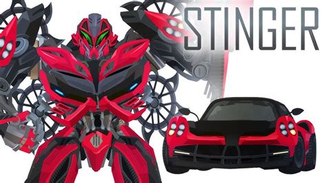 Transformers Stinger Car