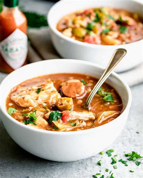 slow cooker gumbo with chicken - Healthy Seasonal Recipes