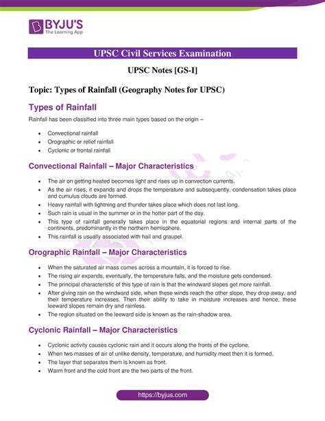 Types-of-Rainfall - Types-of-Rainfall - UPSC Civil Services Examination UPSC Notes [GS-I] Topic ...