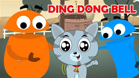 Ding Dong Bell | Nursery Rhymes And Songs For Children From KiddyBots - YouTube