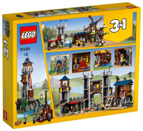 LEGO Creator 3-in-1 Medieval Castle (31120) Revealed - The Brick Fan