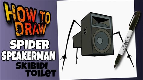 HOW TO DRAW SPIDER SPEAKERMAN FROM SKIBIDI TOILET | EASY | STEP BY STEP ...