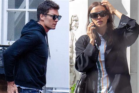 Tom Brady and Irina Shayk Spotted at London Hotel After 48-Hour Stay