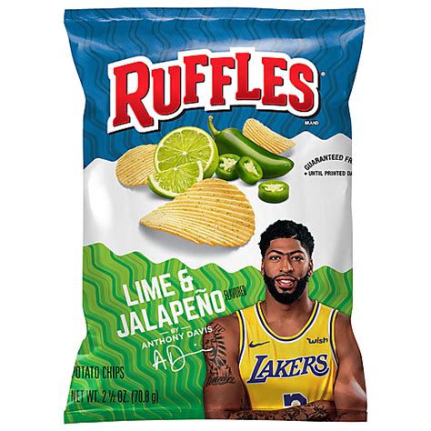 Ruffles Lime & Jalapeno Potato Chips 2.5 oz | Potato | Reasor's