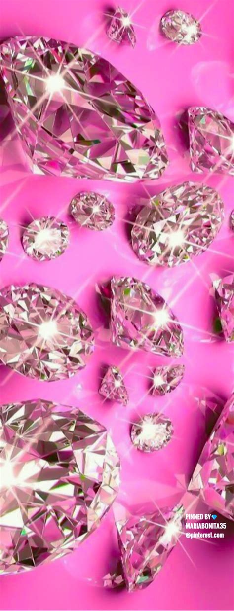 Wallpaper | Pink diamond wallpaper, Pink glitter background, Bling wallpaper