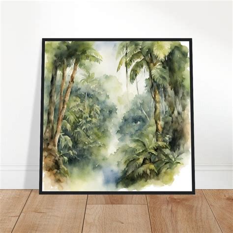 Amazon Rainforest Art Amazon Rainforest Painting Amazon - Etsy