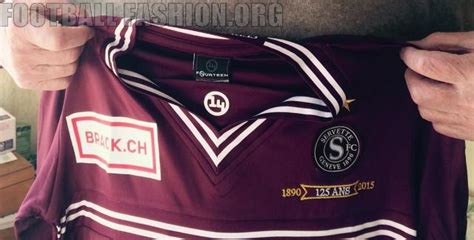 Servette FC 125th Anniversary Home and Away Kits - FOOTBALL FASHION