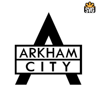 Batman Arkham City Logo SVG Digital Download, Batman Arkham City Logo ...