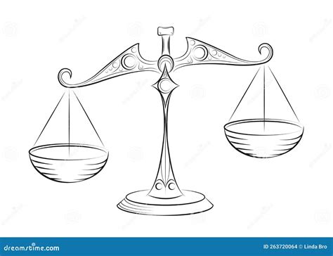 Vector Illustration of a Scale Stock Vector - Illustration of scale ...