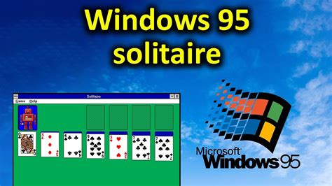 Windows 95 solitaire - YouTube