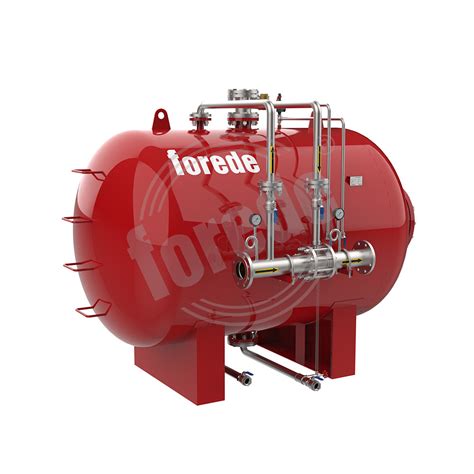 Forede Horizontal Fire Bladder Foam Tank for Oil Industry - Foam Bladder Tank and 6 Bar Pressure ...