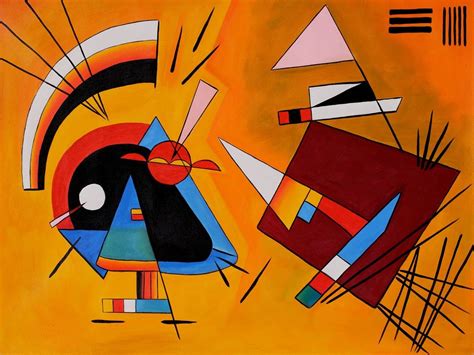 Kandinsky Paintings by Mrs. Krupa - Artfingers: Art is Elementary