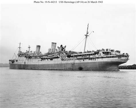 USS Hermitage (AP-54) Class: Photographs