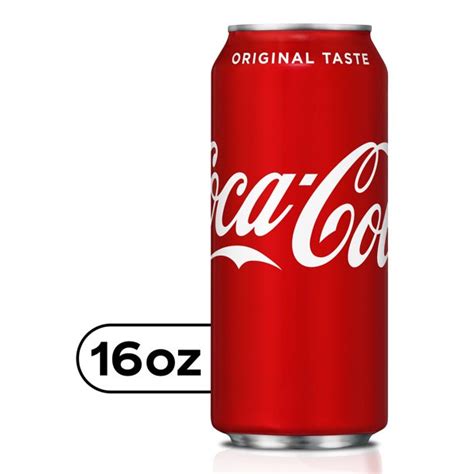 FRESH 16oz cans Coca Cola Coke - Soda Emporium