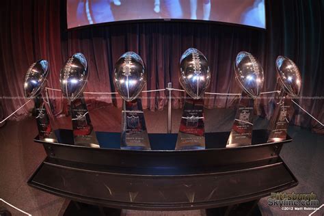 Fisheye of the Pittsburgh Lombardi Trophies - MetroScenes.com - Pittsburgh Skyline and Superbowl ...