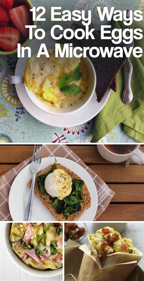 12 Easy Ways To Cook Eggs In A Microwave