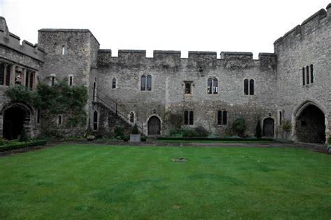 Grass courtyard in a Medieval Castle: Location Partnership