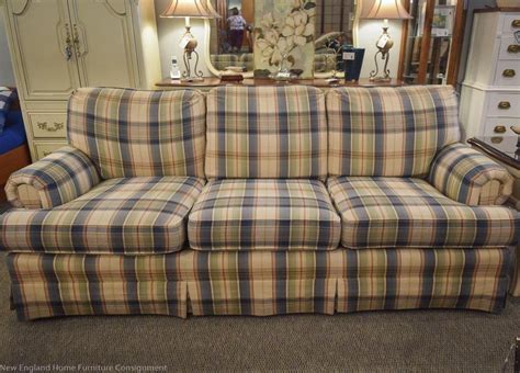 Top 20 of Blue Plaid Sofas