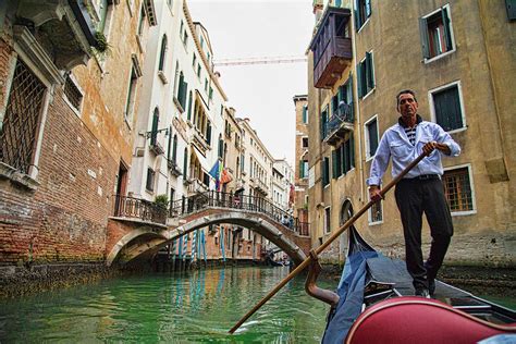 The Singing Gondolier Photograph by Mary Buck - Fine Art America