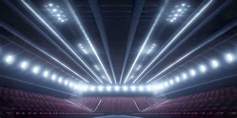 The football stadium at night. Generative AI 29282682 Stock Photo at Vecteezy