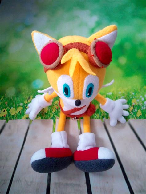 Miles Tails Prower Sonic Plush Fox Tails Sonic Stuffed - Etsy