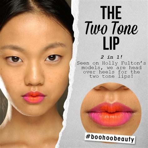 Two tone lips | Nice lips, Holly fulton, Best makeup products