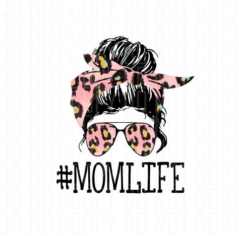 Mom Life Aviator Glasses Digital Design PNG Image - Etsy | Digital design, Mom life, Cricut ...