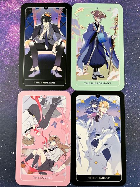 Anime Tarot Cards Explore the Archetypes Symbolism and - Etsy