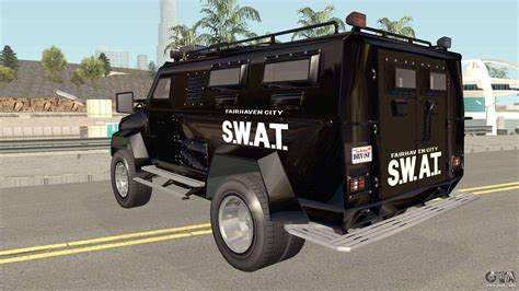 NFS MW 2012 SWAT Van for GTA San Andreas