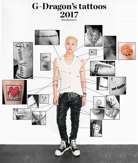 #gdstyle #tattoo #gdragon | Gdragon, Drachentattoo, Tätowierungen