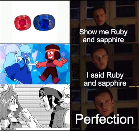 Ruby and Sapphire - Imgflip